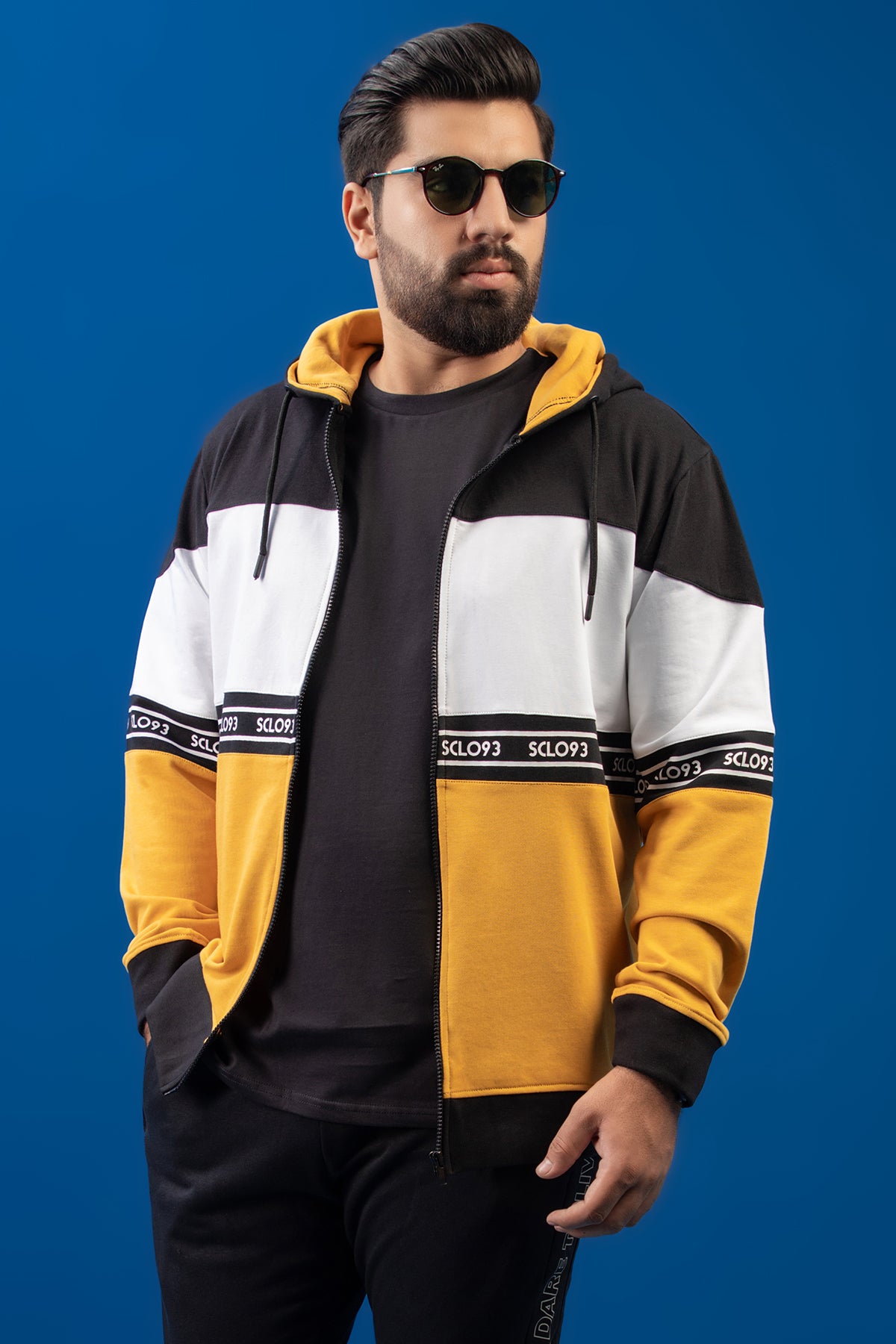 Plus size yellow outlet hoodie