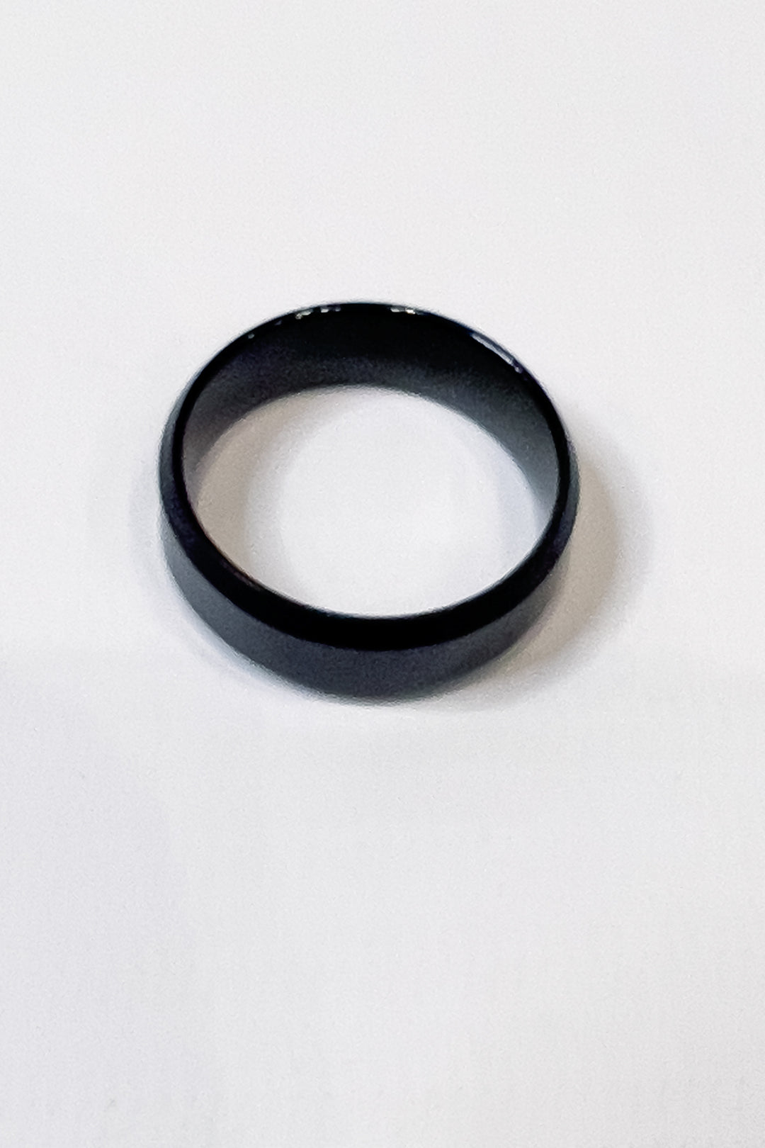 Black Heavy Weight Band Ring - S23 - MJW0061