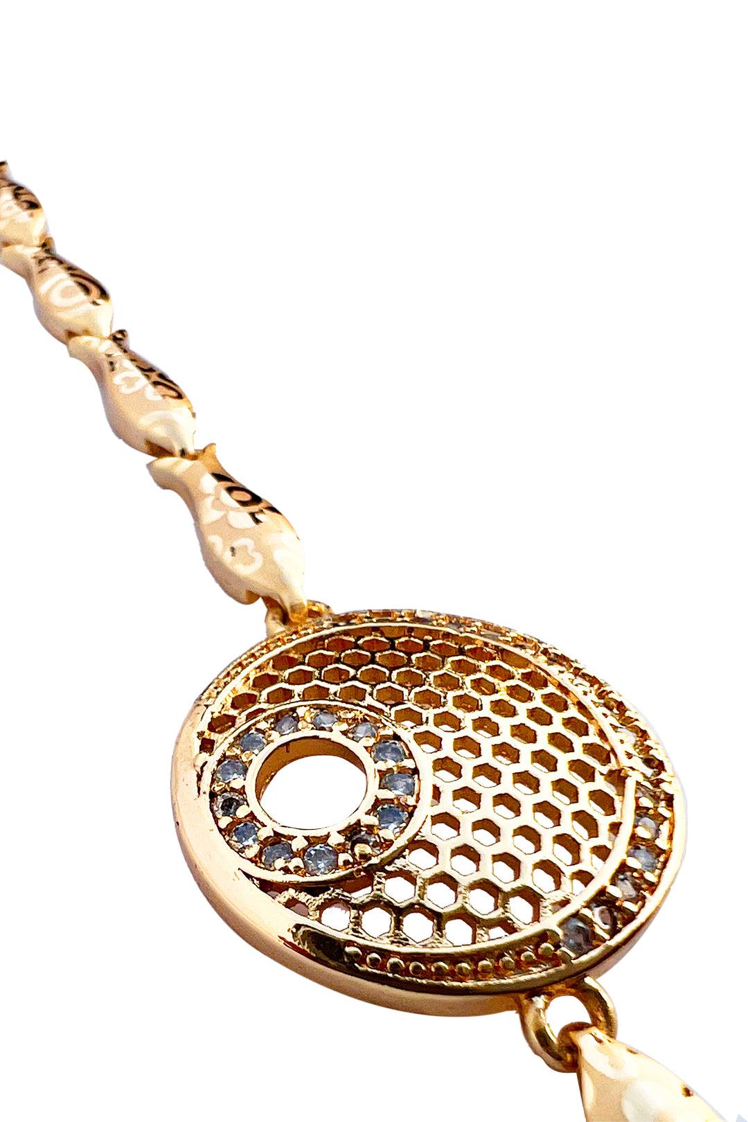 Central Round Gold Bracelet - S23 - WJW0019