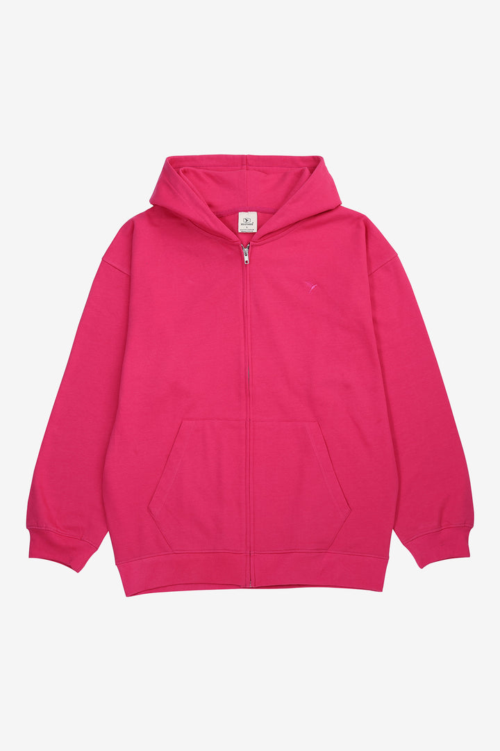 Relaxed Fit Zip Through hoodie - S24 - UH0017R