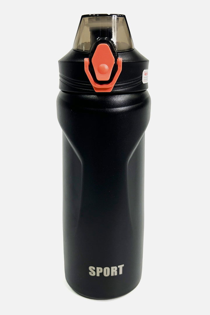 Black Stainless Steel Insulated Sports Bottle - S24 - BT0005R