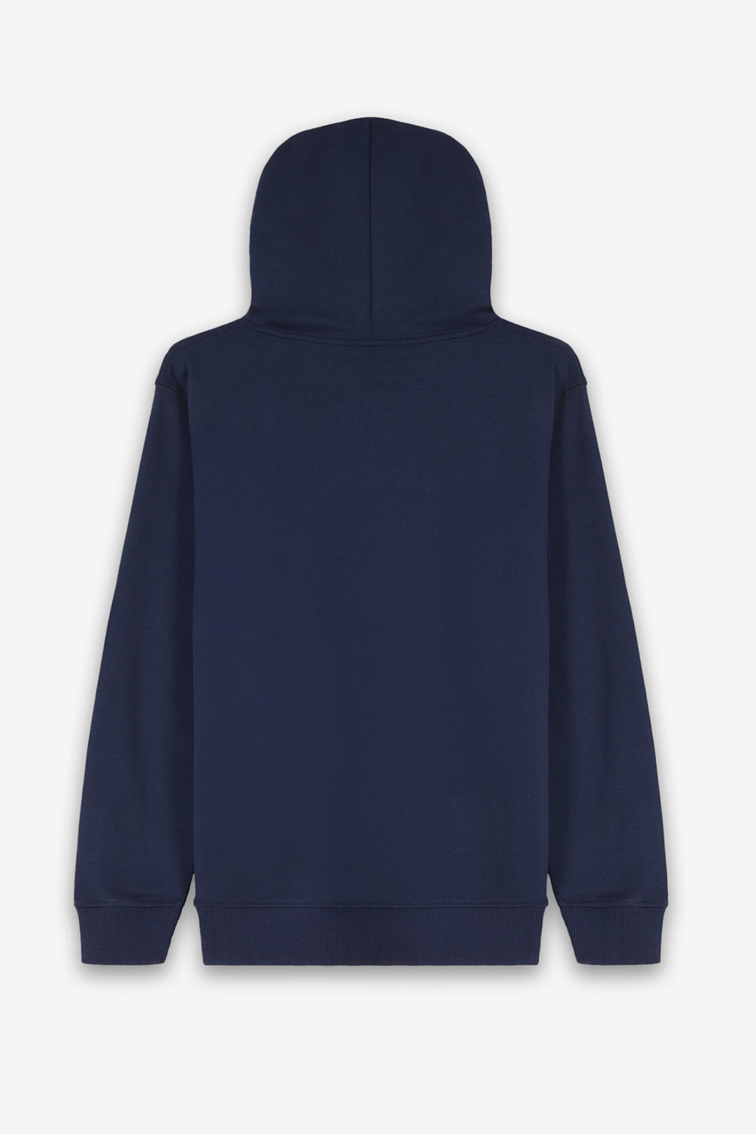 Navy Embroidered Zipper Hoodie - S24 - MH0093R