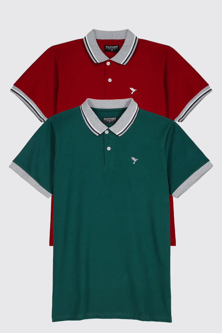 Pack of 2 Polo Shirts - S24 - MP0402R