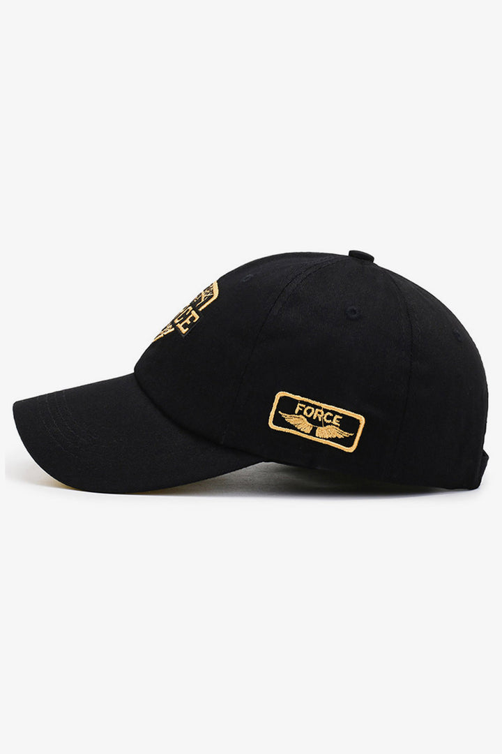 Black Force Embroidered Cap - S23 - MCP106R