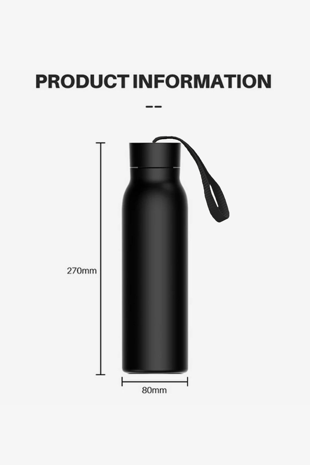 Stainless Steel Flask Bottle - S24 - BT0016R