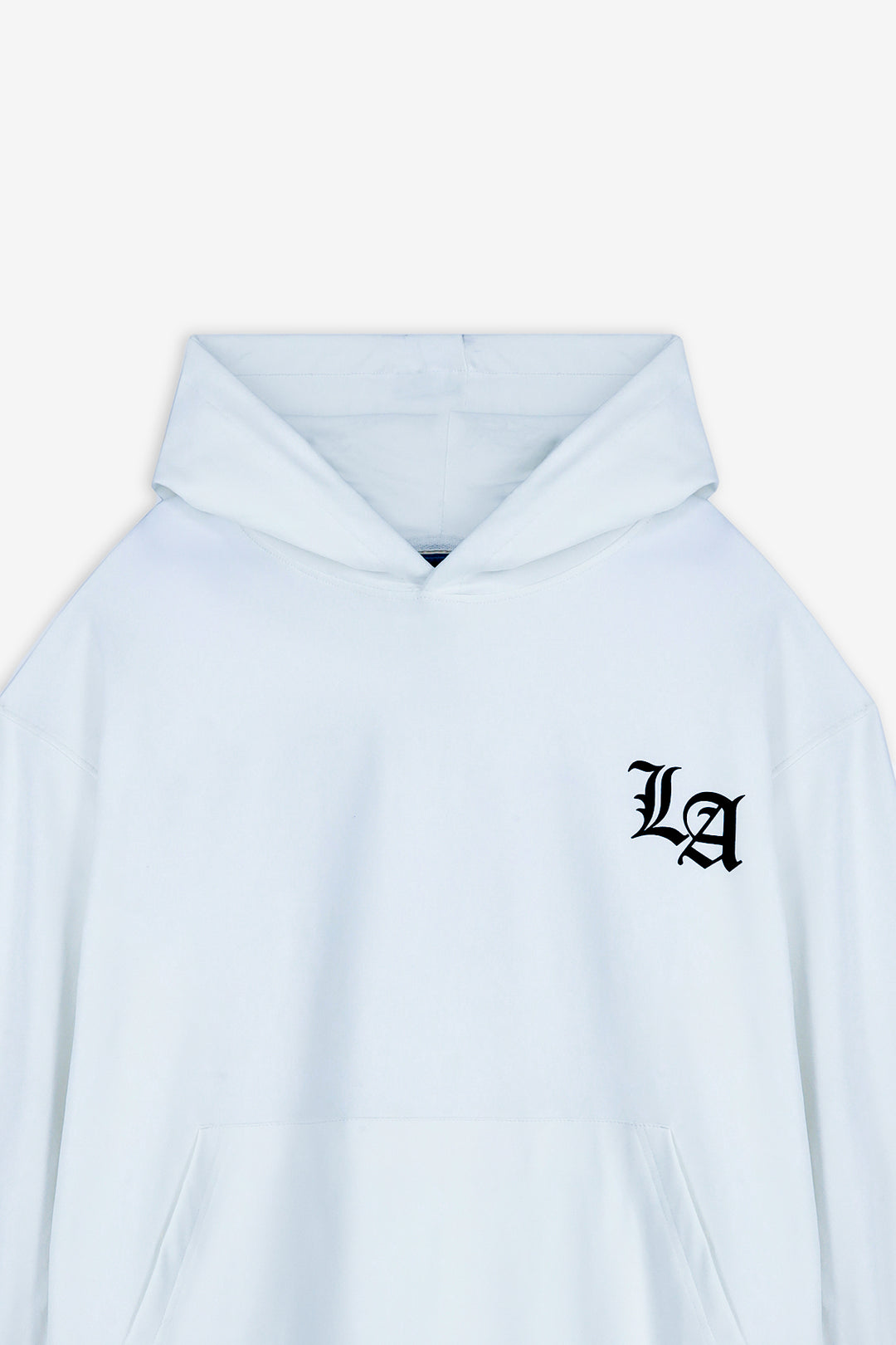 White LA Loose Fit Graphic Hoodie - S24 - MH0096R