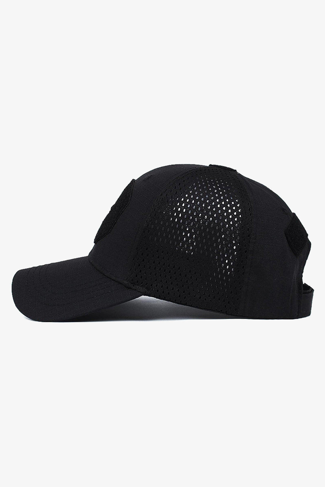 Black Punisher Skull Embroidered Mesh Cap - S24 - MCP141R