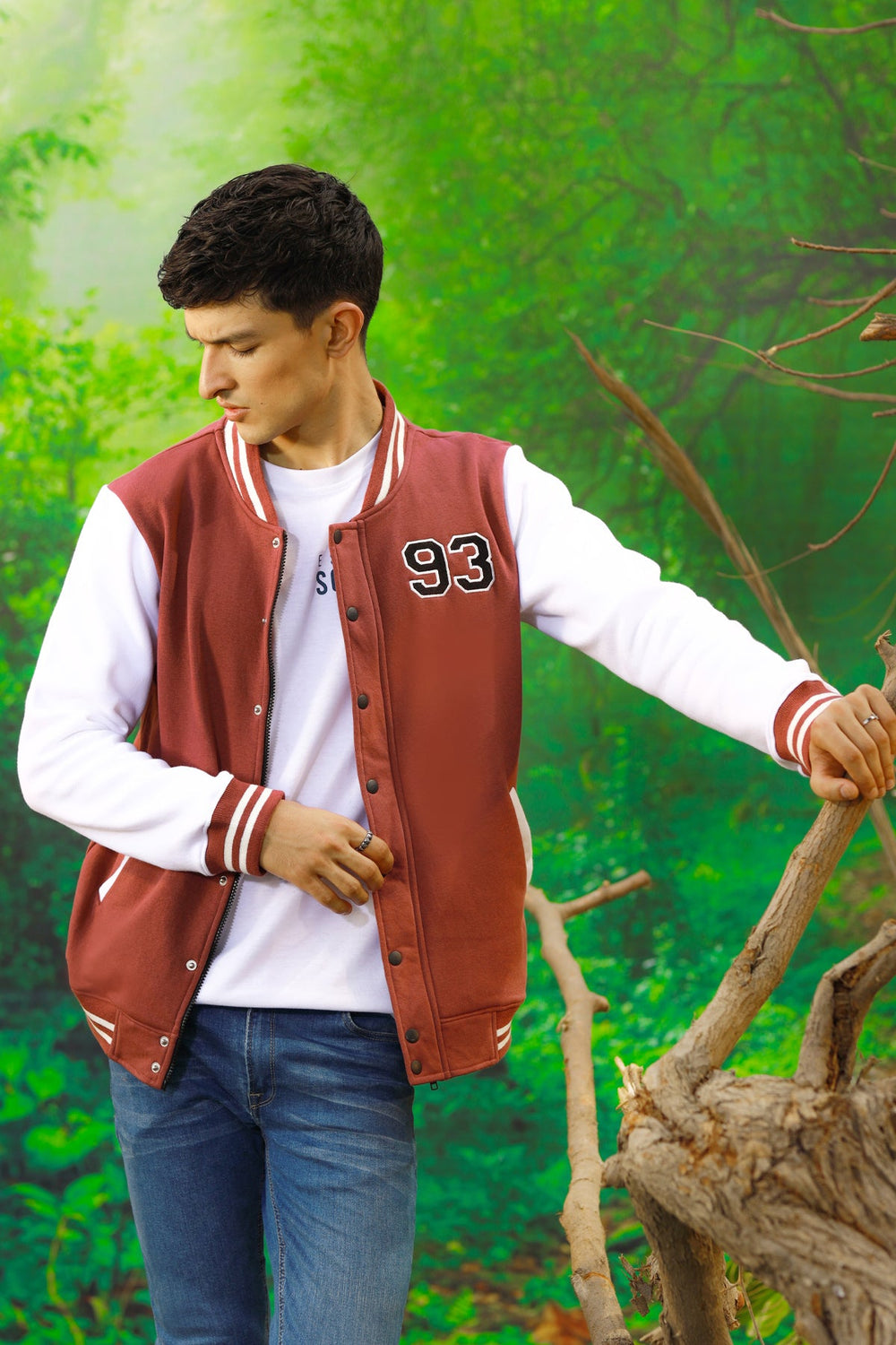 Baseball Jacket  Varsity Zipper Jacket