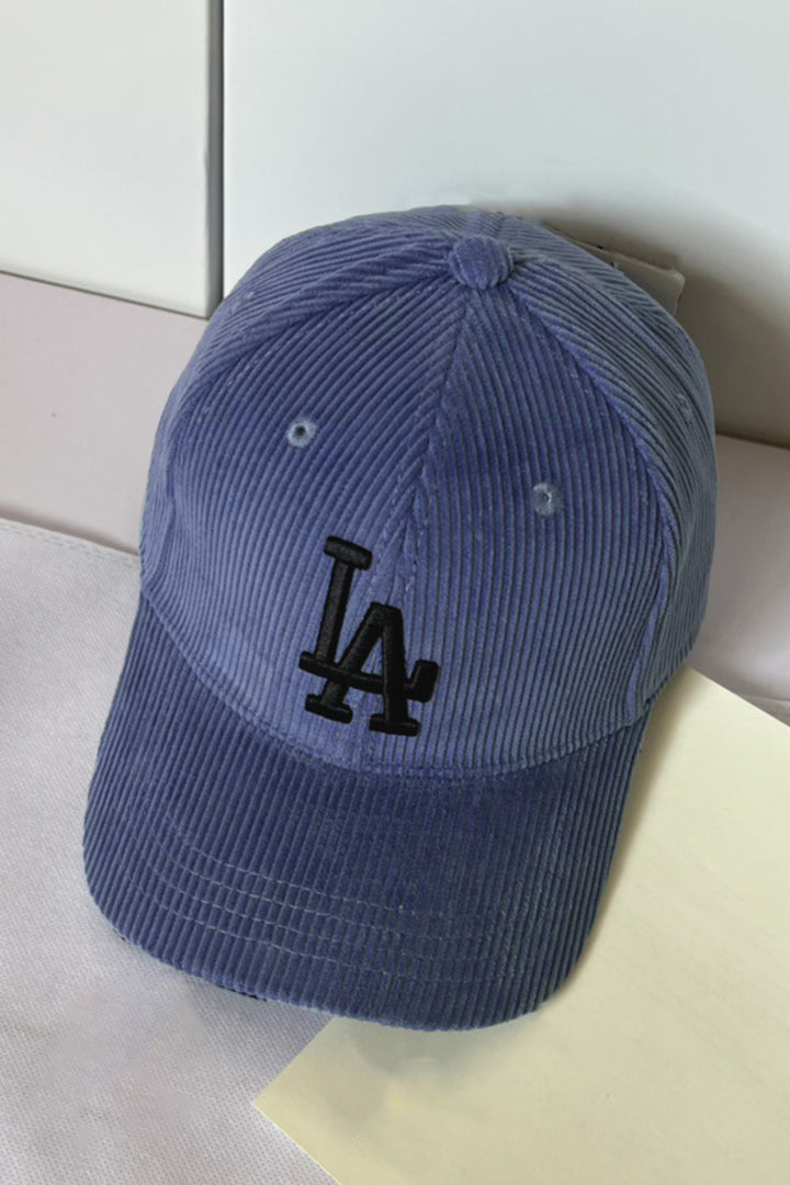 Cold Blue LA Embroidered Corduroy Cap - S23 - MCP103R