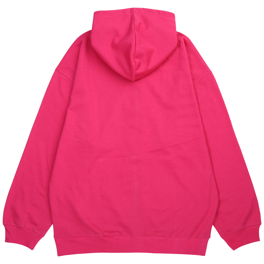 Relaxed Fit Zip Through hoodie (Plus Size) - S24 - UH0017P