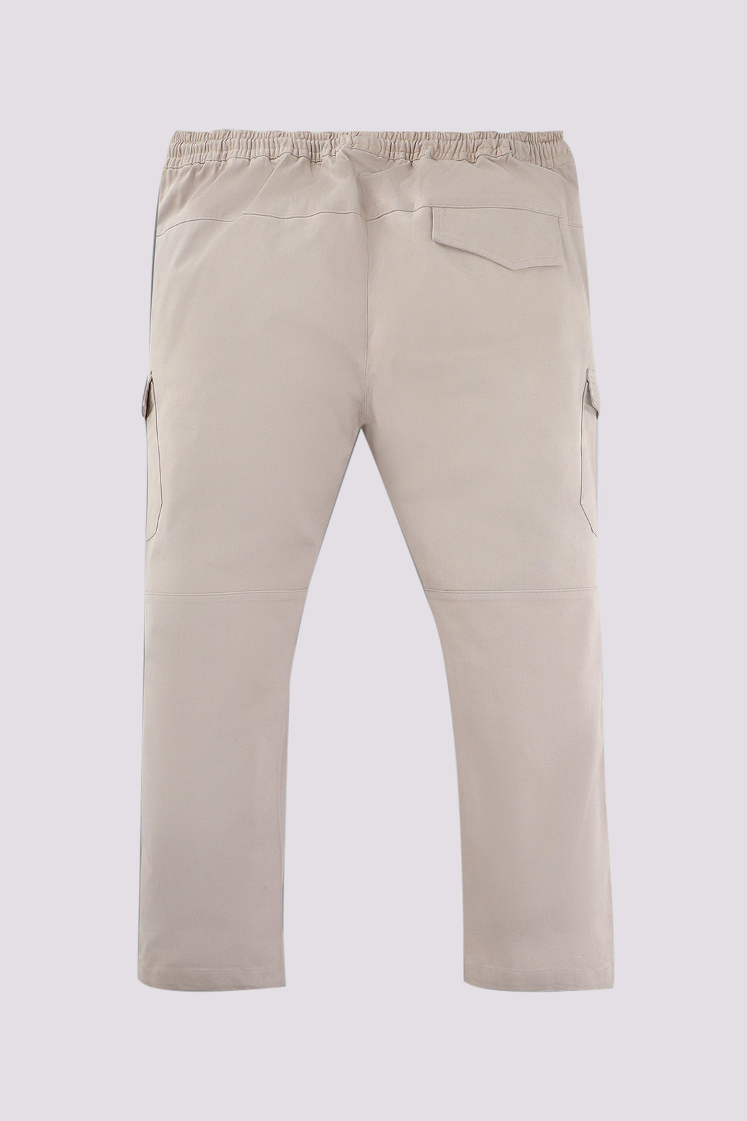 Taupe Chino Pants with Drawstring Closure and Pockets - S24 - MC0022R