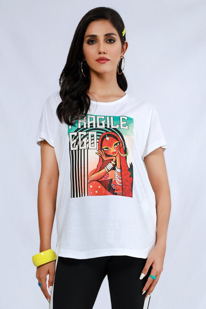 Fragile Ego Graphic T-Shirt - S22 - WT00044