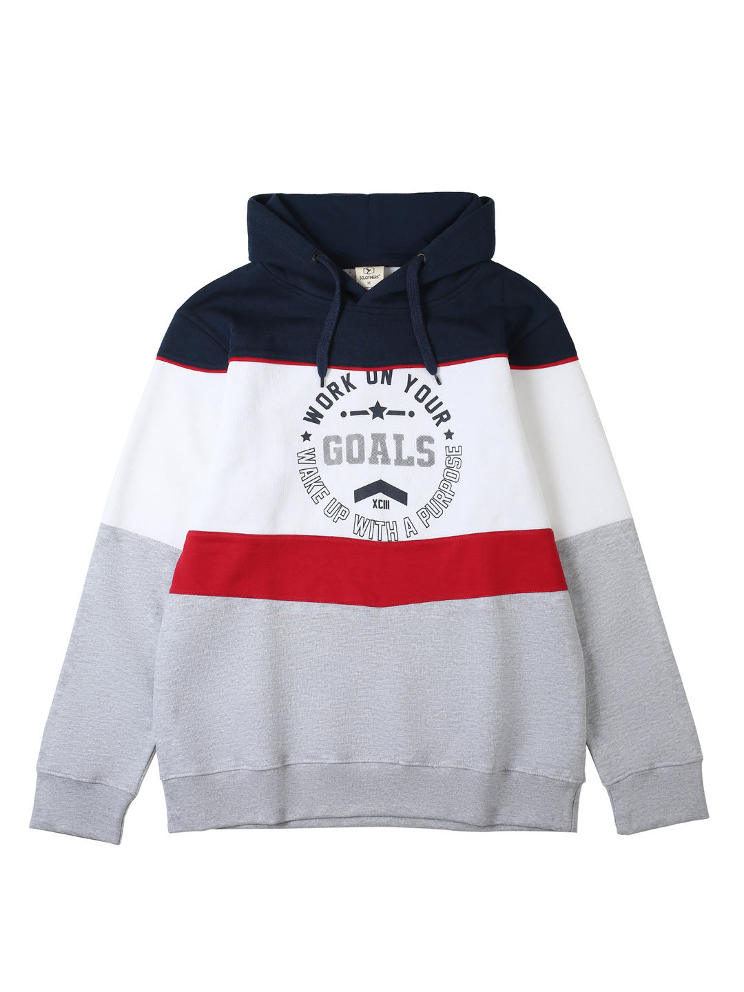 Tri Color Goals Hoodie - W22 - MH0041R