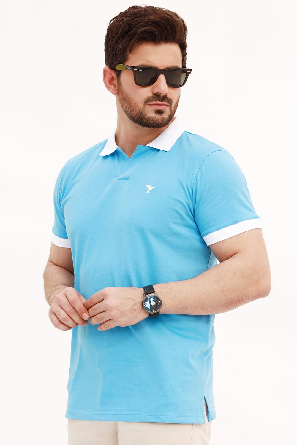 Mens Embroidered Polo Shirt Online Pakistan