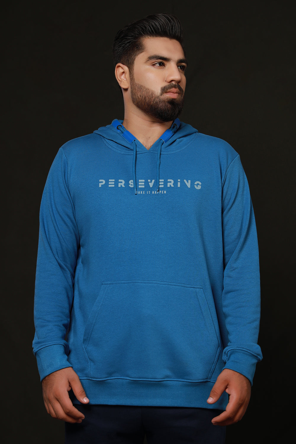 Persevering Riverside Blue Hoodie 