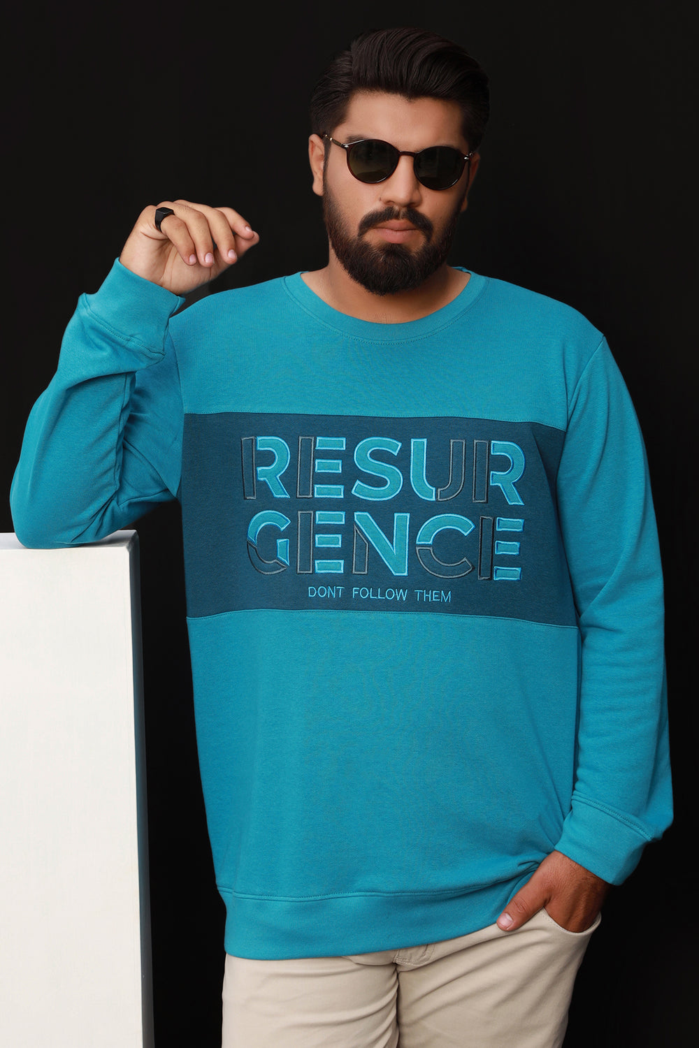 Resurgence Applique Printed Sweatshirt