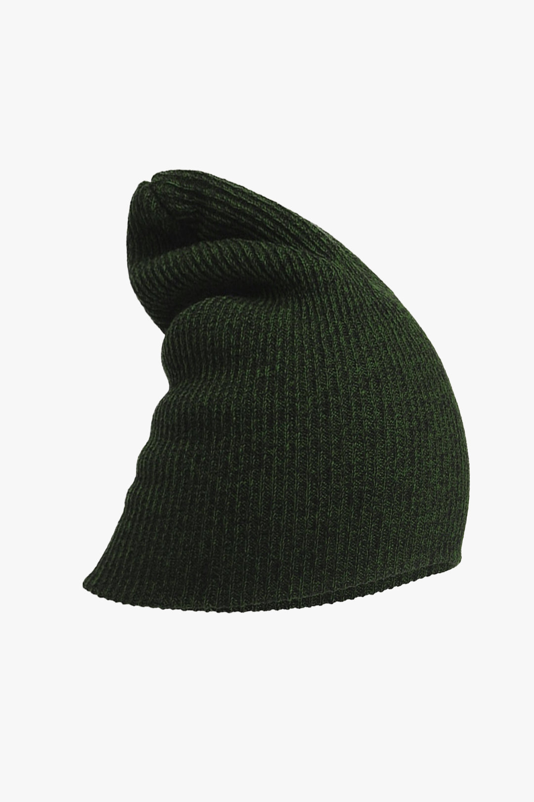 Green Slouch Knitted Beanie - W22 - UBH0008