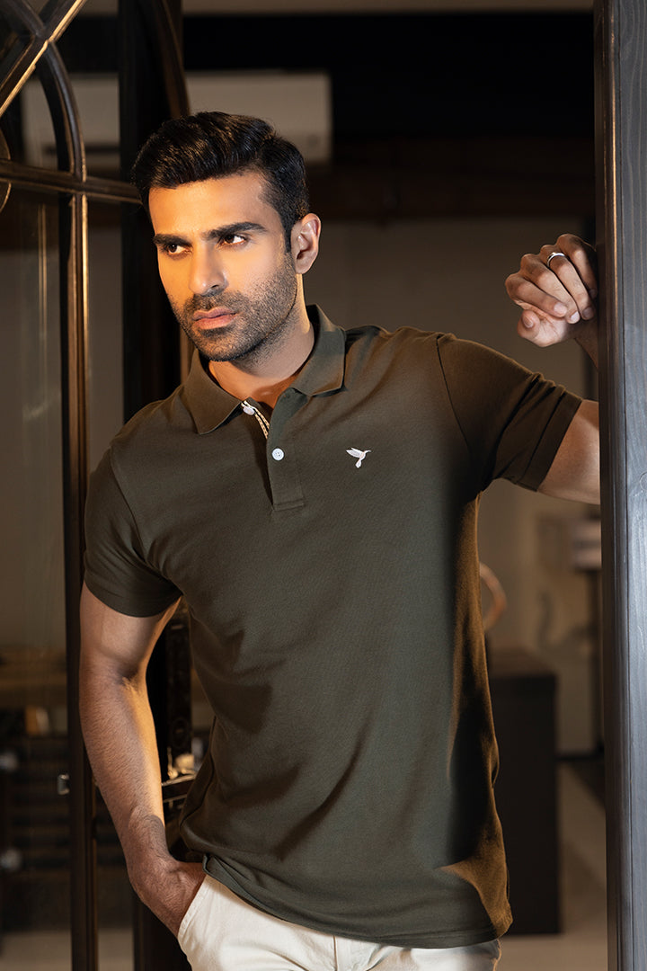 Mens Embroidered Polo Shirt Online Pakistan