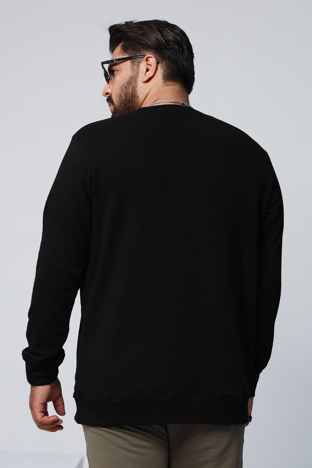 Graphic Black Sweatshirt