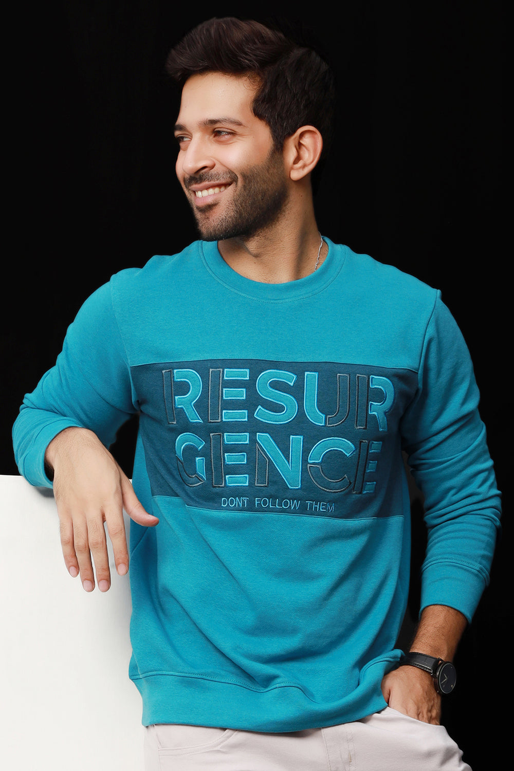 Resurgence Applique Printed Sweatshirt