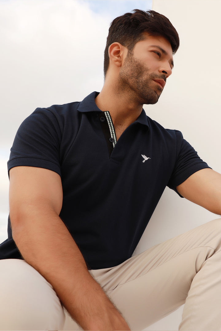 Mens Embroidered Polo Shirt Online Pakistan