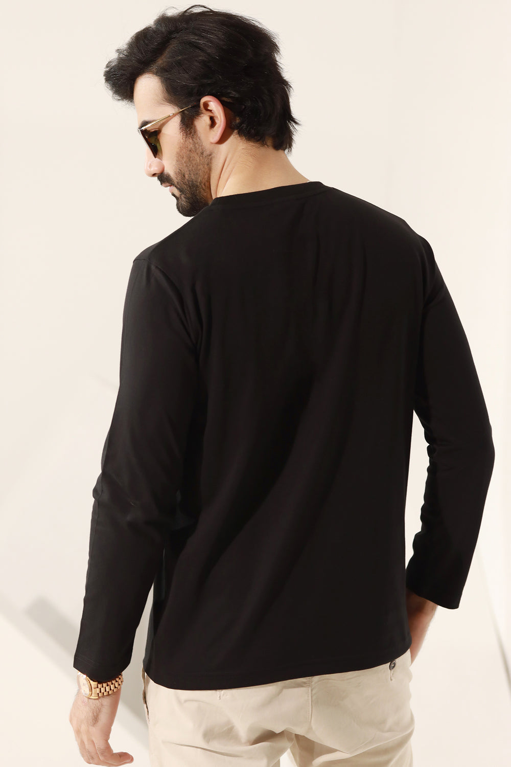 Full Sleeves Color Block T-Shirts in Pakistan