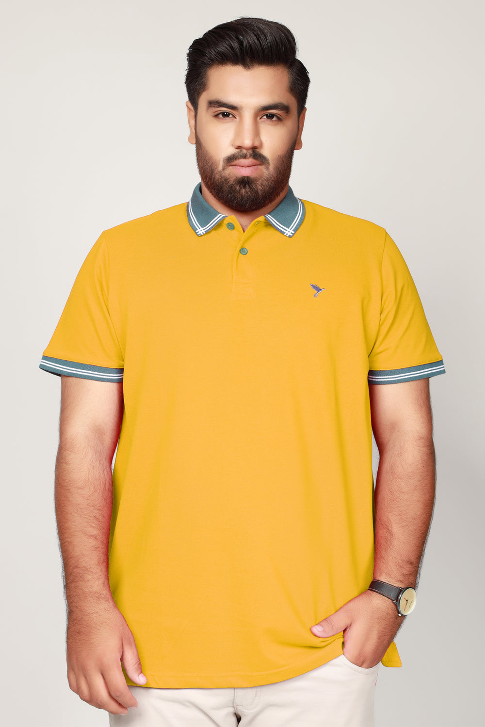 Embroidered Polo Shirt Plus Size Online Pakistan